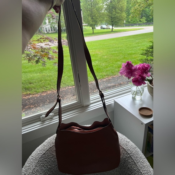Co Lab: Leather Crossbody Tote - Picture 3 of 8